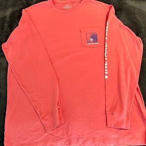 Men’s long sleeve, Vineyard Vines, new without tags size large, lacrosse theme